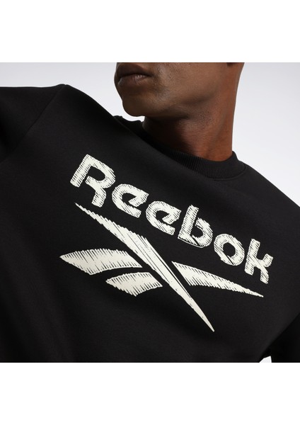Rbk Sarne C Neck Sweat Siyah Erkek Sweatshirt
