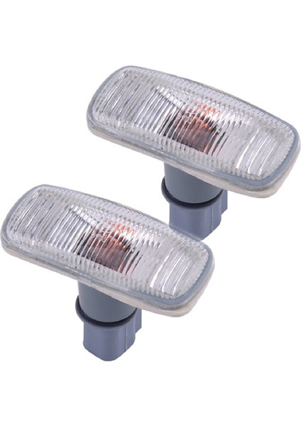 1 Çift Yan Işaretleyici Işık Çamurluk Işık Tekrarlayıcı Lamba Göstergesi Chrysler Dodge Grand Caravan Jeep Pusula 4806224AD (Yurt Dışından)