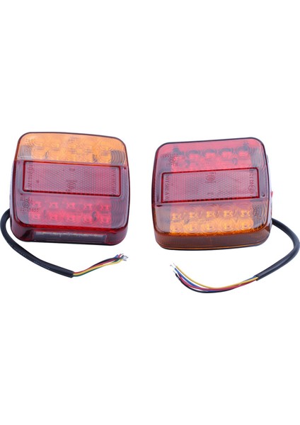 2 x 12V LED Arka Işıklar Durdurma Göstergesi Tekne Araba Römork Kamyon Su Geçirmez Sinyal (Yurt Dışından) modelleri