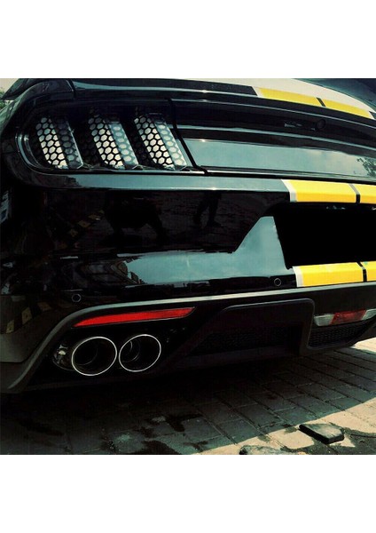 Araba Arka Kuyruk Işık Lambası Çıkartmaları Petek Tipi Çıkartma Karbon Fiber Tarzı 48X30 cm (Yurt Dışından) modelleri