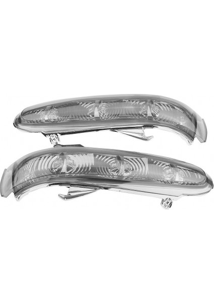 Çift Dikiz Yan Ayna Lambası Göstergeleri Dönüş Sinyal Işığı Mercedes Benz S/cl Sınıfı W220 W215 1999-2003 Duman (Yurt Dışından)