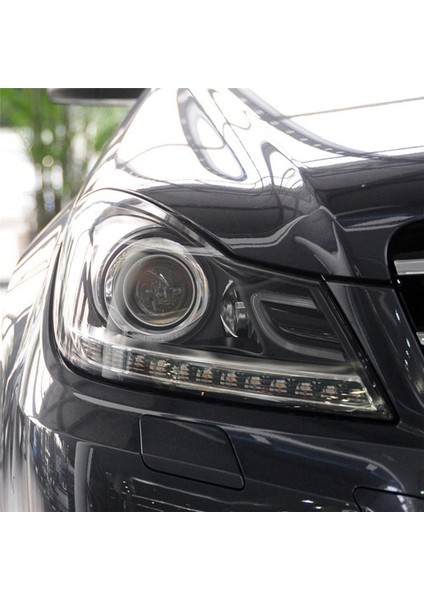 Far Şeffaf Lens Abajur Kapağı Mercedes-Benz C-Class W204 C180 C200 C260 2011-2013 Için Fit, Kafa Lambası Kabuk Sol (Yurt Dışından)