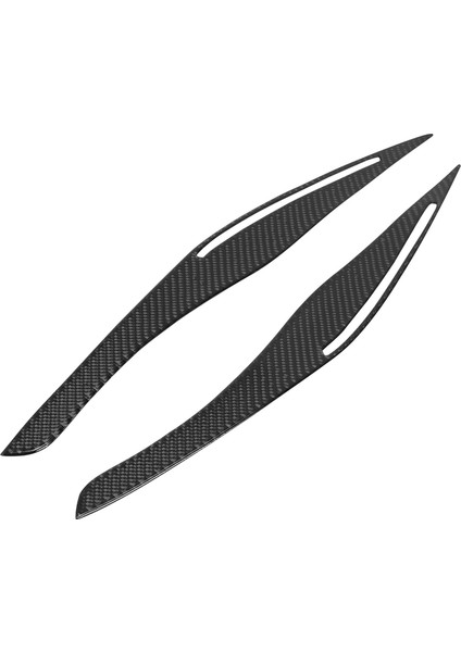 Karbon Fiber Far Göz Kapağı Kaş Kapağı Çıkartmalar Trim Için Bmw E90 E91 328I 335I M3 2006-2011 (Yurt Dışından)
