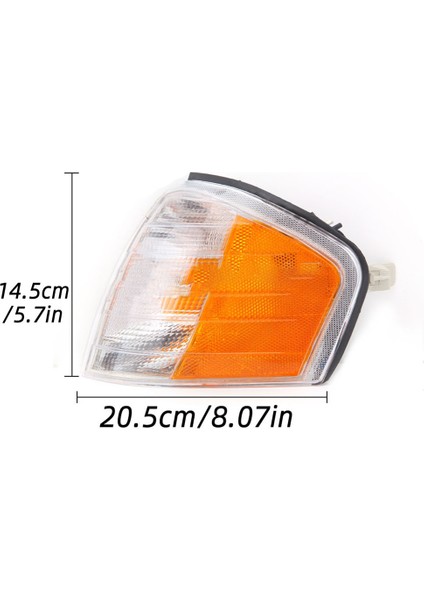 Mercedes Benz C Sınıfı Için W202 C230 C280 1994-2000 Araba Ön Köşe Işık Dönüş Sinyali Lambası 2028261143 2028261243 Sağ (Yurt Dışından) modelleri