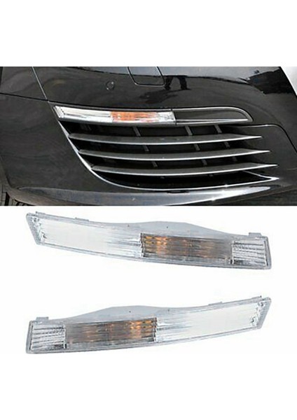 Ön Tampon Dönüş Sinyal Işığı Passat B6 2006 -2010 Araba-Styling Ön Dönüş Sinyal Lambası Kabuk Ampuller Olmadan (Yurt Dışından)
