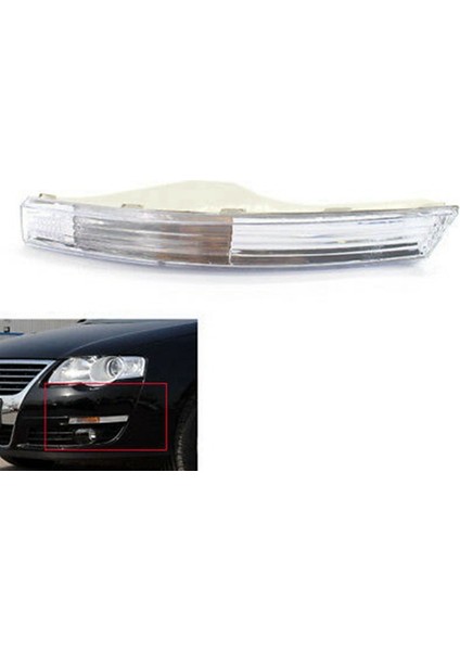 Ön Tampon Dönüş Sinyal Işığı Passat B6 2006 -2010 Araba-Styling Ön Dönüş Sinyal Lambası Kabuk Ampuller Olmadan (Yurt Dışından)
