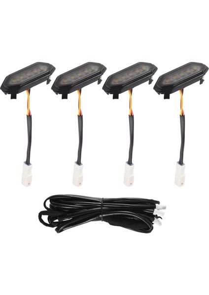 LED Ön Izgara Işıkları Beyaz Amber Işık Harici Izgara Lambaları Suzuki Jimny Için JB64 JB74 2019 2020 2021 (Yurt Dışından) modelleri