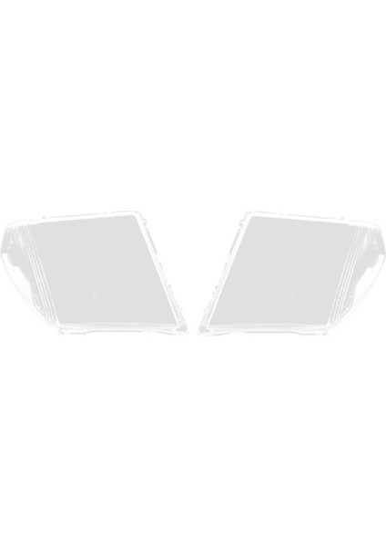 Çift L & R Far Kabuk Lamba Gölge Şeffaf Lens Kapağı Far Kapağı Nissan Navara Için D40 2005-2015 (Yurt Dışından)