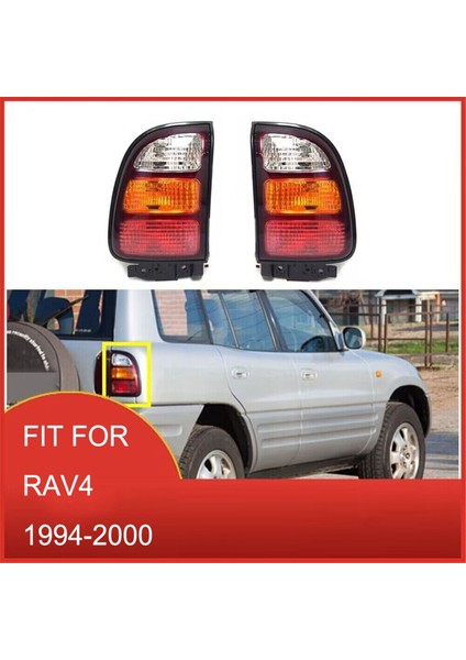 Sol ve Sağ Arka Kuyruk Işık Fren Lambaları 81561-42050 8156042050 Toyota Rav4 1994-2000 Için Ters Dönüş Sinyali Arka Lambası (Yurt Dışından) fiyatları