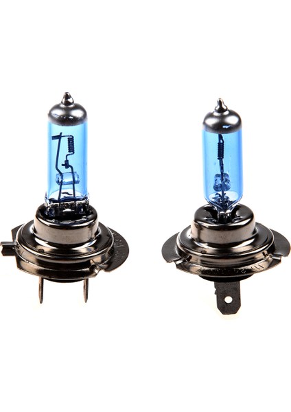 Araba LED Lamba - 2er Kiti H7 6000K Xenon Gaz Halojen Far Lambası H7 Ampuller 100W 24V Akşam Yemeği Parlak Beyaz Aydınlatma (Yurt Dışından)