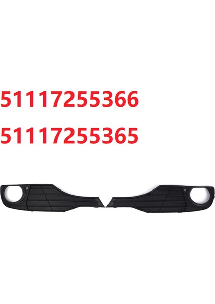 Sol ve Sağ Sis Aydınlatma Kapağı Sis Farı Trim Seti 51117255366, Bmw 320I 328D 2012-2015 Için 51117255365 (Yurt Dışından) fırsatları