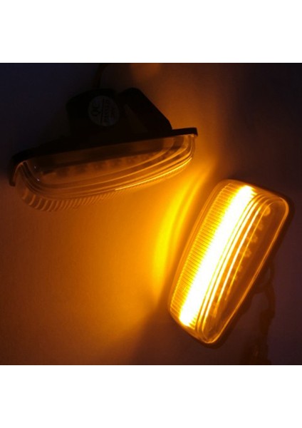 Dinamik LED Yan Işaretleyici Işık Sinyal Flaşör Citroen Berlingo Jumpy Saxo Xantia Xm Zx Peugeot 106 36 406 806 Uzman (Yurt Dışından) modelleri