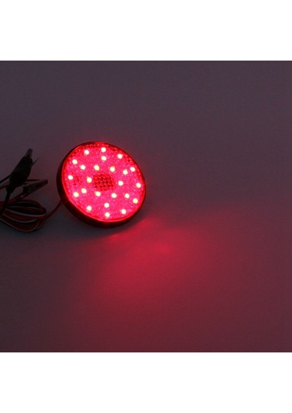Araba Kılıfı 5.8cm Yuvarlak LED Arka Tampon Reflektör Kuyruk Lambası Fren Lambası Toyota Highlander Mitsubishi Için (Yurt Dışından) fiyatları