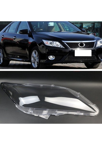 Toyota Camry 2012 2013 2014 Için Araba Ön Far Kapağı Abajur Kapakları Kafa Işık Lambası Kabuk Aksesuarları, Sağ (Yurt Dışından) fırsatları