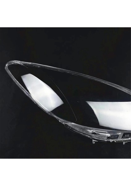 1 Çift Araba Far Kabuk Lamba Gölge Şeffaf Kapak Far Cam Lens Kapağı Mazda 2 2007-2012 Için (Yurt Dışından) fiyatları