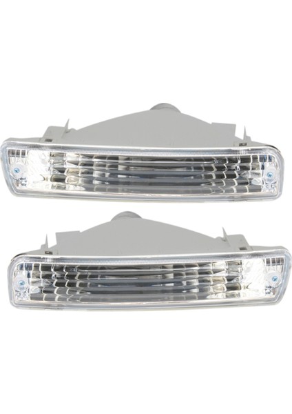 2 Adet Araba Ön Tampon Dönüş Sinyali Lambası Toyota Land Cruiser 80 Serisi 1991-1998 LC80 FJ80 FZJ80 HDJ80 HZJ80 4500 4.5l (Yurt Dışından)