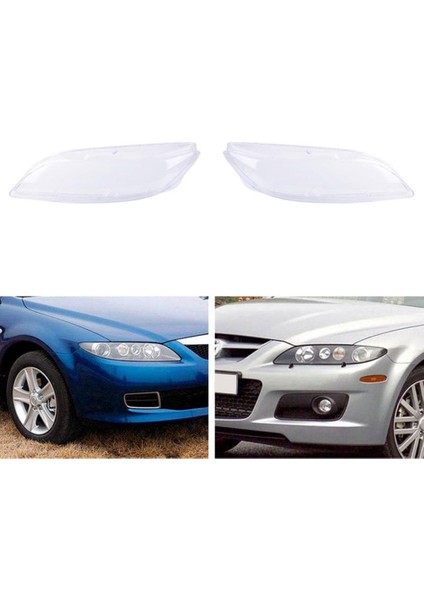 Araba Sol Far Kabuk Lamba Gölge Şeffaf Lens Kapağı Far Kapağı Mazda 6 2003 2004 2005 2006 2007 2008 (Yurt Dışından) modelleri