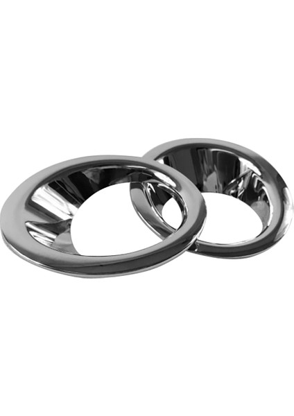 Abs Ön ve Arka Sis Lambası Lambası Kapağı Trim Sis Lambası Kalıplama Garnitür Çerçeve Koruyucu Nissan X-Trail Için T31 2008-2010 (Yurt Dışından)