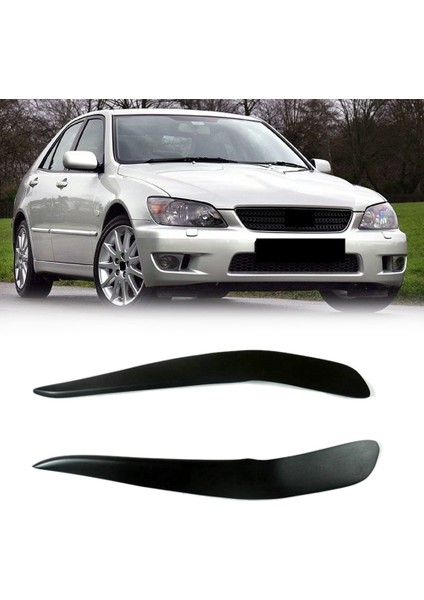 Araba Ön Far Kapağı Kaşları Göz Kapağı Trim Etiket Lexus IS200 IS300 RS200 1998-2005 (Yurt Dışından) modelleri