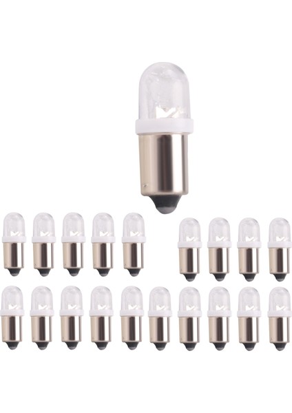 20 Adet BA9S 1895 H6W 53 57 Süngü LED Ampuller Araba Harita Lambası 12 V Beyaz (Yurt Dışından) modelleri