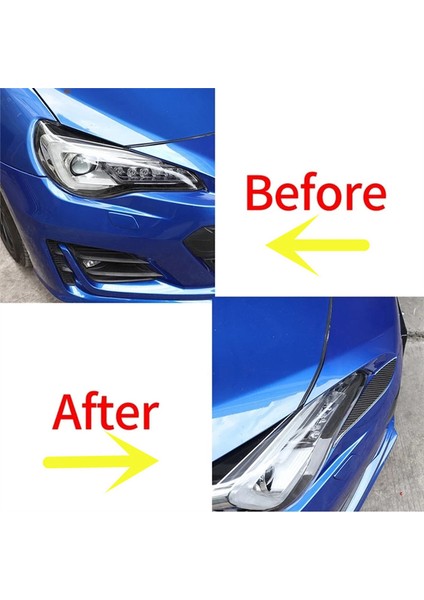 Ön Far Garnitür Şerit Kaş Kapağı Trim Etiket Toyota Gt 86 Subaru Brz Frs 2016-2020 (Yurt Dışından) fırsatları