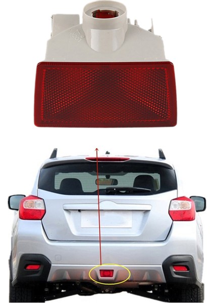 Arka Sis Lambası Lens Lambası Kırmızı 84913FG420 Subaru Wrx/stı 2011-UP Impreza 2011-UP Xv Crosstek 2013 2014 2015 (Yurt Dışından)