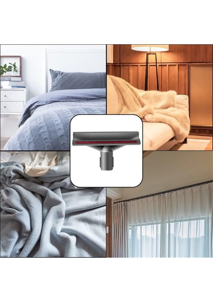 Yatak Aleti + Esnek Uzatma Hortumu Kiti Dyson V15 V12 V8 V11 V10 V7 Absolute Detect Akülü Vakum Ataşmanı (Yurt Dışından)