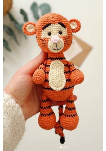 Oyuncak Tiger (El Örgüsüdür) 20CM