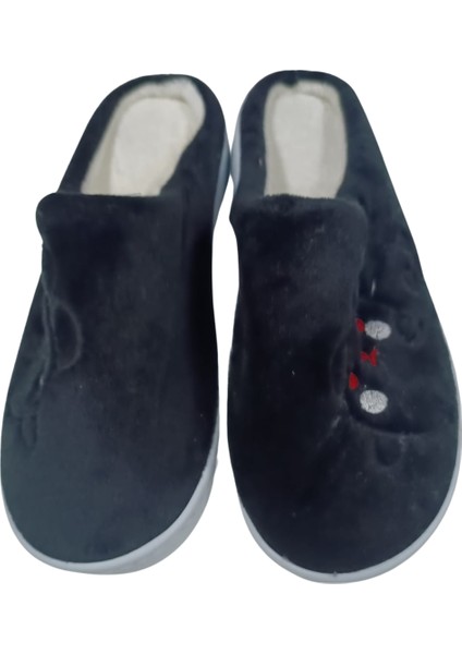 Füme Baskılı Ev Terliği