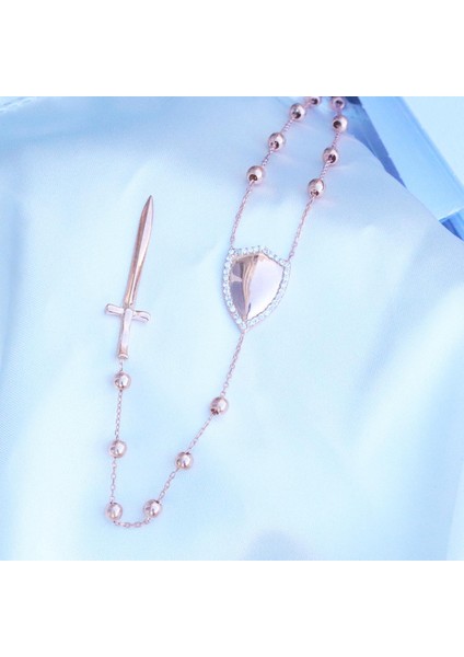 Top Trend Rose Gold Kaplama Gümüş Kolye fırsatları