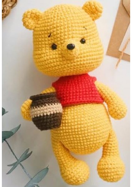 Örgü Oyuncak Winnie Thepooh 20CM