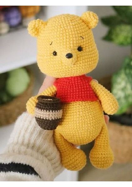 Örgü Oyuncak Winnie Thepooh 20CM