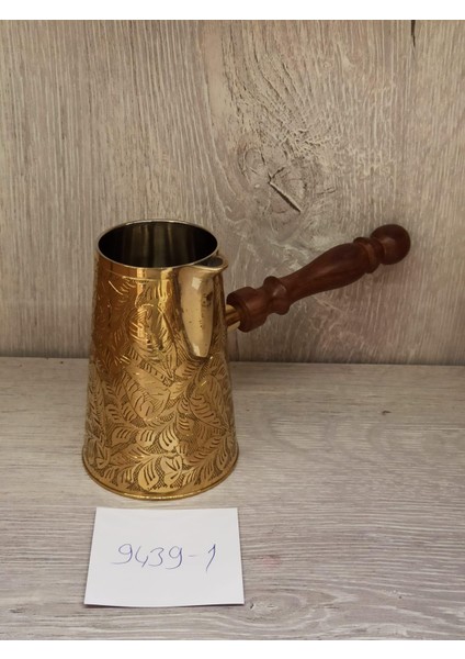 Pirinç Cezve Uzun 5 Inç Sarı fiyatları