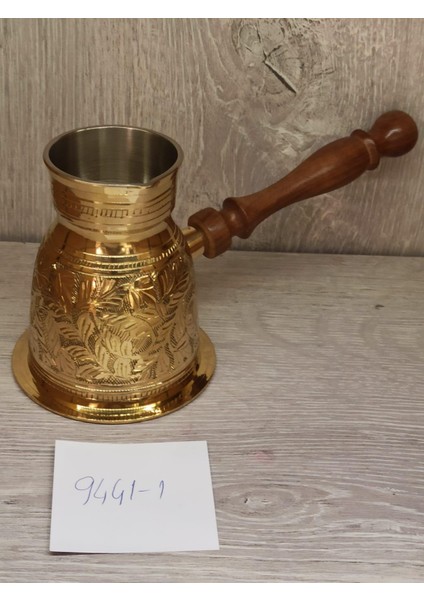 Pirinç Cezve Ağzı Dar 4.75 Inç Sarı fiyatları