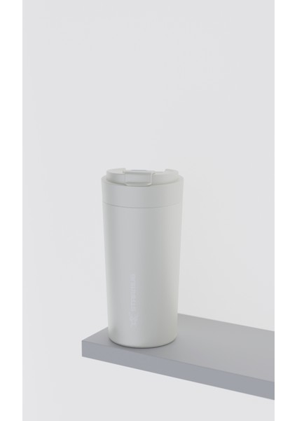Soothe 380 ml / 13 Oz Çelik Termos - Krem