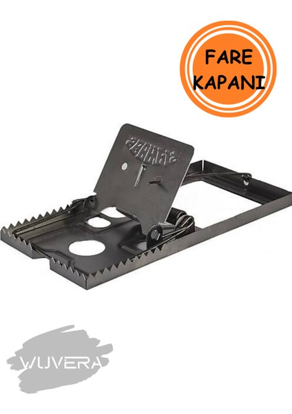 Demir Fare Kapanı - Güçlü ve Dayanıklı Çözüm