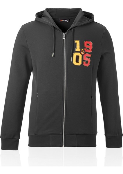 Galatasaray Erkek Fermuarlı Hoodie Y241212