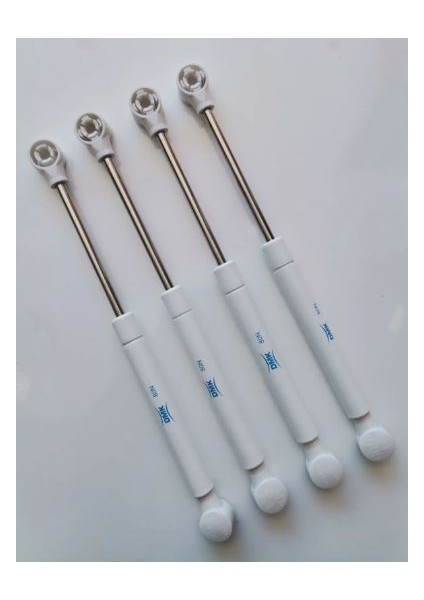 Dolap Amortisörü 4 Adet Gazlı Piston Kapak Hidroliği 27 cm 100N