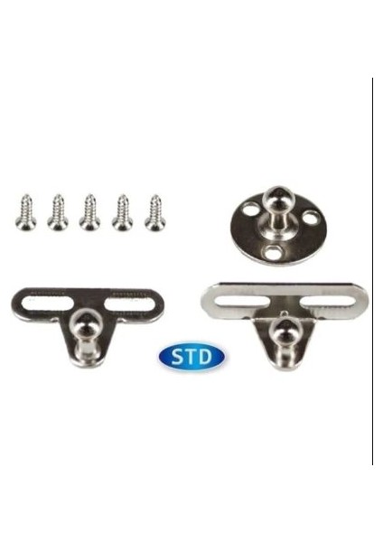 Dolap Amortisörü 4 Adet Gazlı Piston Kapak Hidroliği 27 cm 100N