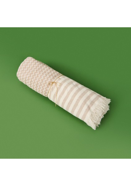 Soft Koltuk Örtüsü - Bej - 180X210 cm