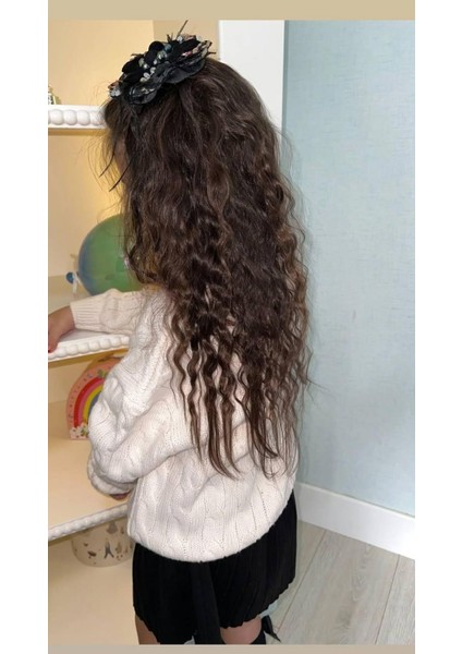 Kız Selanik Örgülü Triko Kazak modelleri