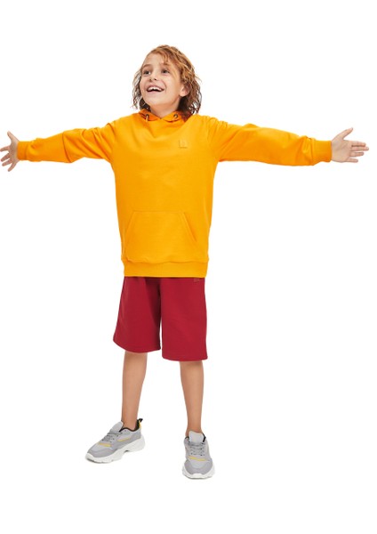 galatasaray çocuk basic hoodie c241236