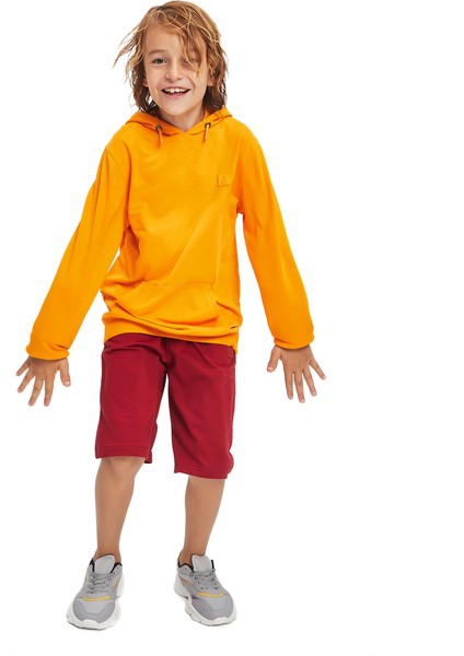 galatasaray çocuk basic hoodie c241236