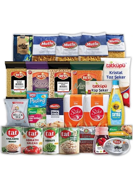 Ramazan Paketi Gıda Kumanya Yardım Erzak Kolisi Mega C fiyatları