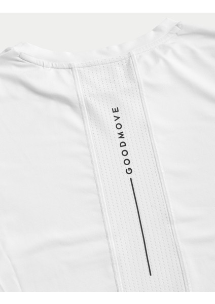 File Detaylı Kısa Kollu T-Shirt