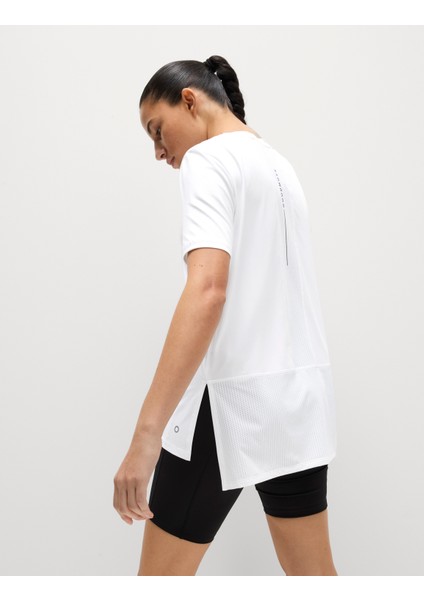 File Detaylı Kısa Kollu T-Shirt