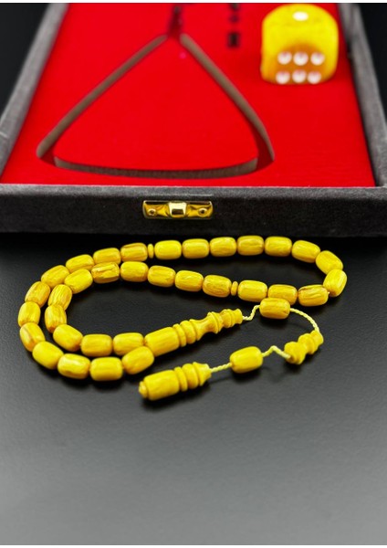 Özel Kutu Zar Kehribar Tesbih Seti Hcz-Model Hybnddd fiyatları