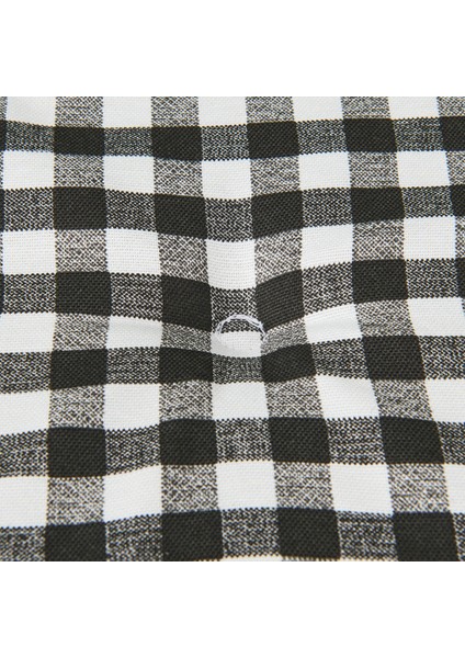 Soft Guarda Sandalye Minderi - Siyah - 38x38 cm