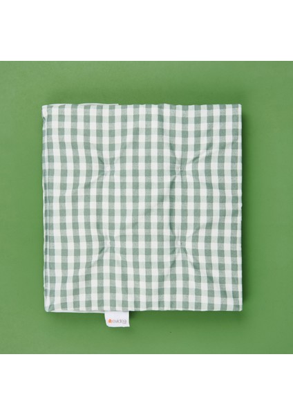 Soft Guarda Sandalye Minderi - Yeşil - 38 x 38 cm