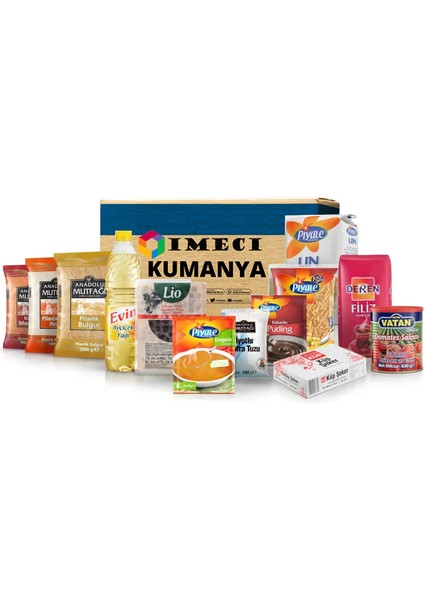 Ramazan Paketi Gıda Kumanya Yardım Erzak Kolisi İkram S